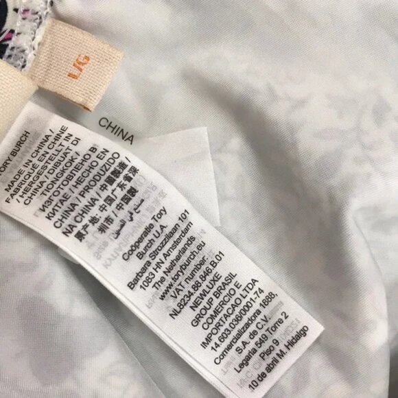 TORY BURCH Print Smocked One-piece Swimsuit - Picture 8 of 10